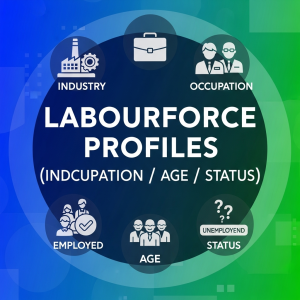Labourforce Profiles (Industry / Occupation / Age / Status) - by LGA or SA2